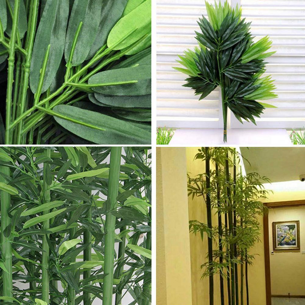 10 Stück künstliche grüne Bamb – Ficus Lyrata Tree Bewertung und Preis