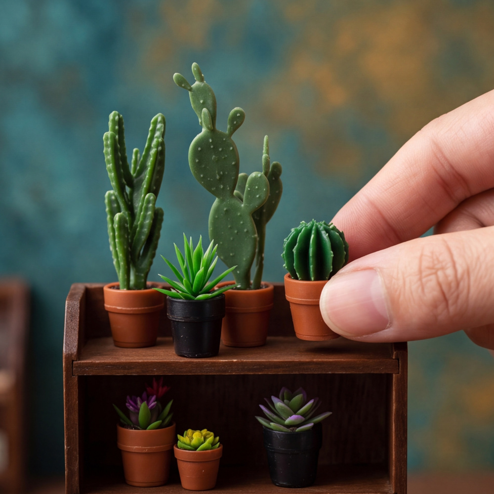 8 Stück Miniatur-Kunststofftop – Echeveria Succulent Bewertung und Preis