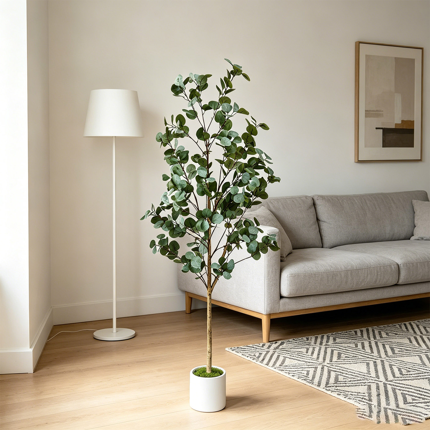 120-155 cm/5,1 Fuß Künstlicher – Ficus Lyrata Tree Bewertung und Preis