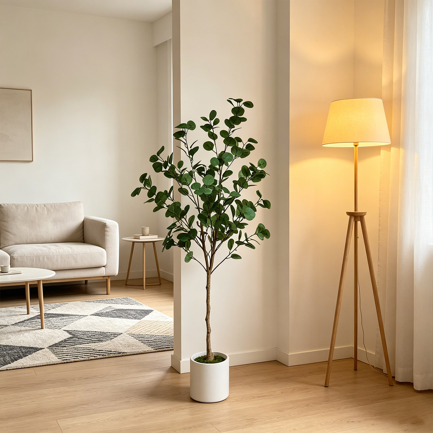 120-155 cm/5,1 Fuß Künstlicher – Ficus Lyrata Tree Bewertung und Preis