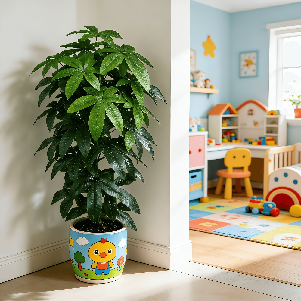 Ein künstlicher Geldbaum (Pach – Ficus Lyrata Tree Bewertung und Preis