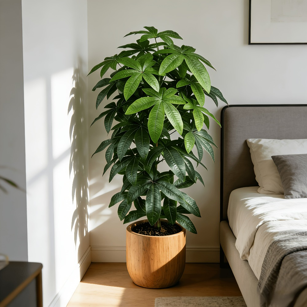 Ein künstlicher Geldbaum (Pach – Ficus Lyrata Tree Bewertung und Preis